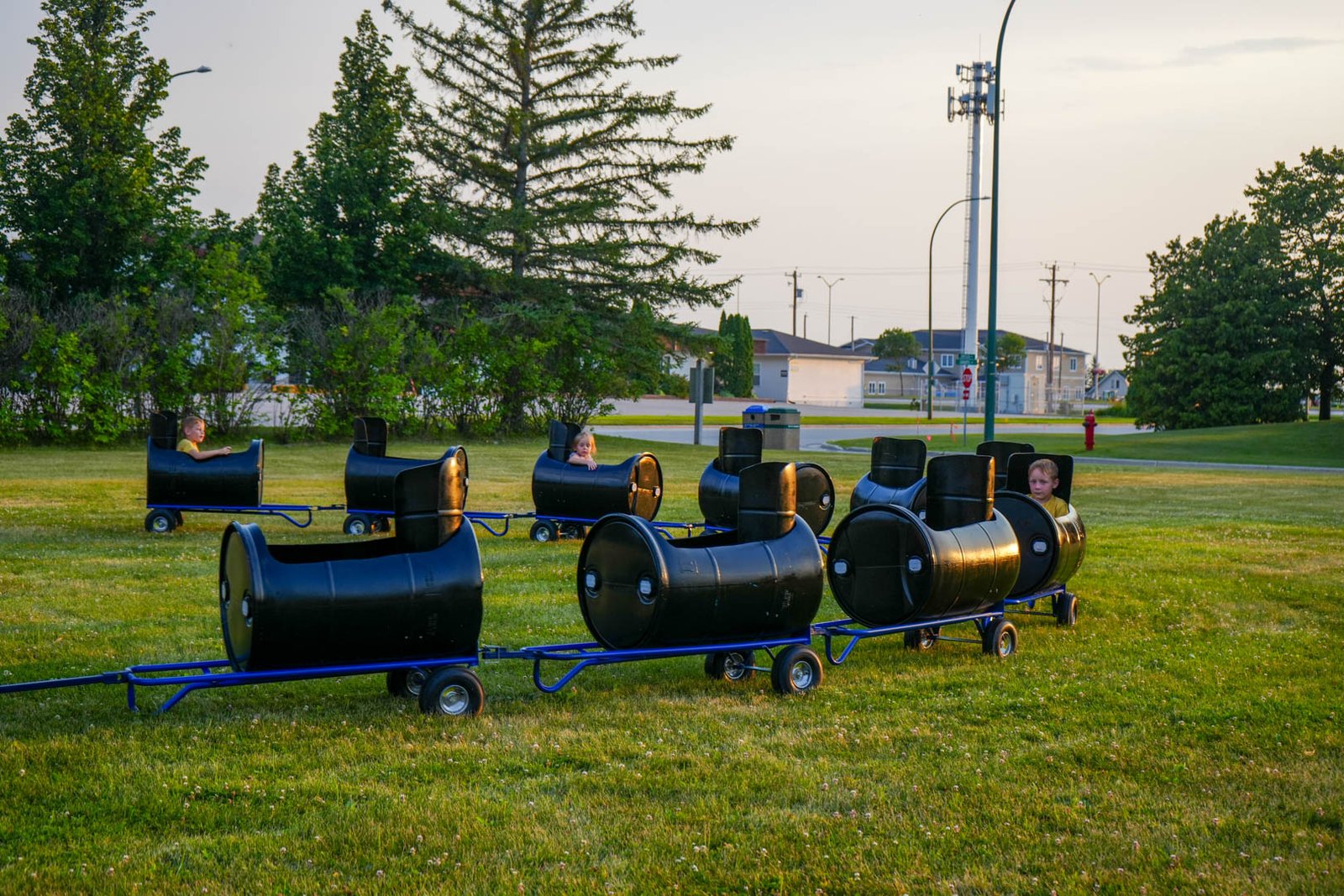 Exclusive Barrel Train